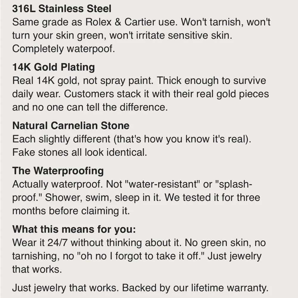 Raena- Bella bracelet with Red stone - Picture 10 of 13